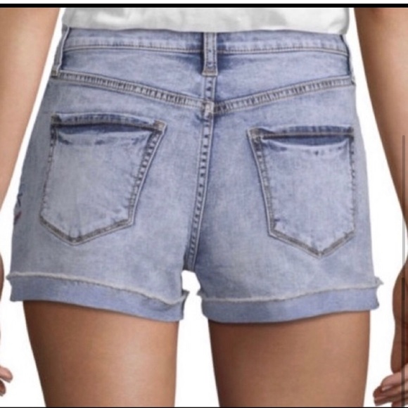 Women’s/Juniors Arizona Jean Co High Waisted 2 1/2” Denim Shorts Size 5 NWT - Picture 4 of 8
